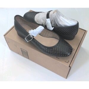 LifeStride Cameo Mary Jane 3 Ballet Flats Black Size 10 - New